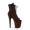 Pleaser - FLAMINGO1021FS Plattformstiefel, Poledance Schuhe - Braun Product image